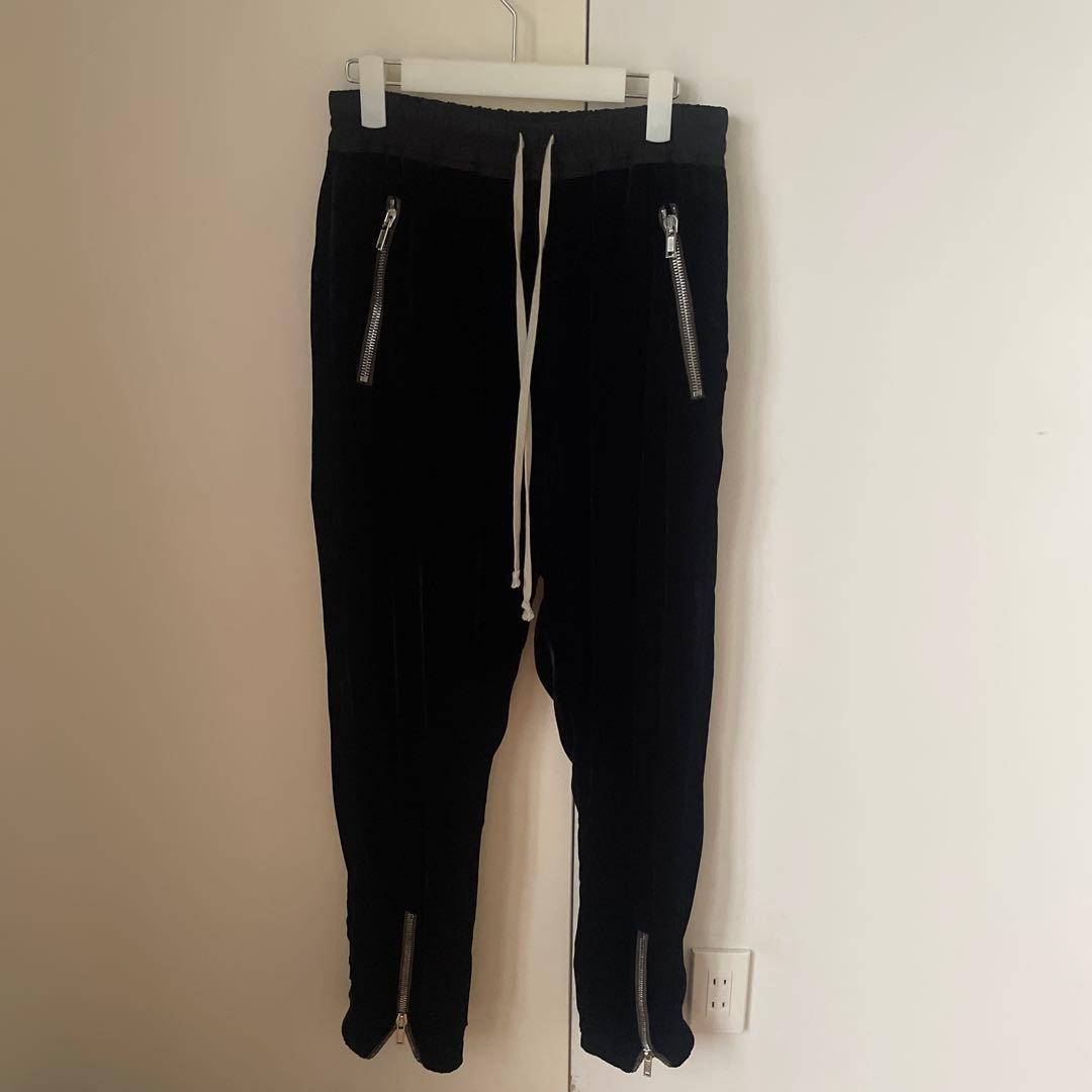 リックオウエンス　　ベロアパンツ