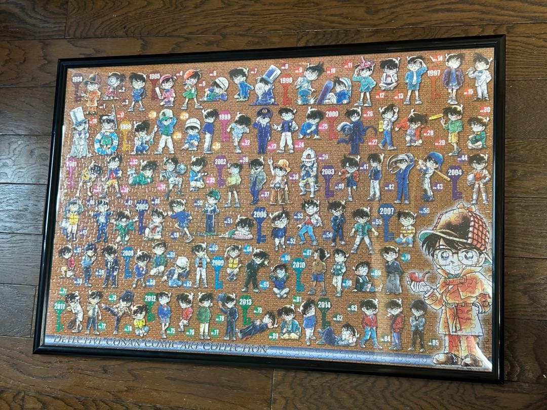 探偵コナン　コミックアートコレクション　　1000ピース　ジグソーパズル　完成品
