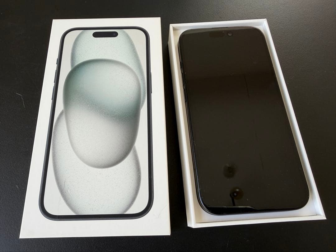 iPhone15 本体 128gb black