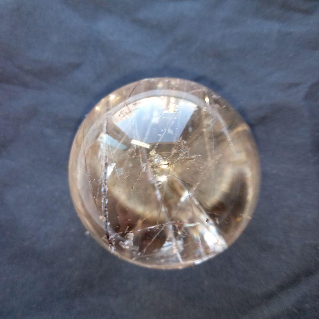 ルチルクオーツ　５センチ玉(4.5〜5)