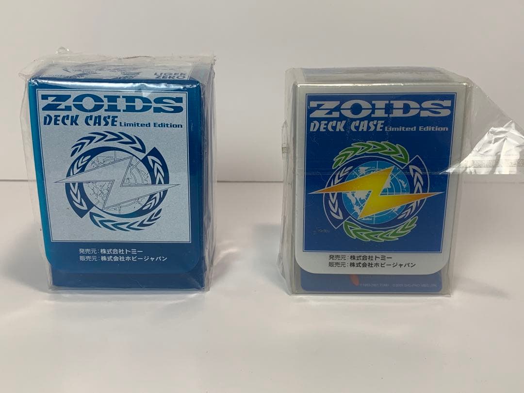 ゾイド 限定版カードデッキケース ブレードライガー&ライガーゼロ 2個セット