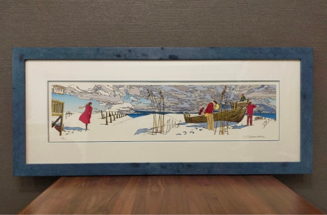 TUBE CDジャケット⭐︎コラボ作品 【わたせせいぞう絵画】遥かなる僕たちの海