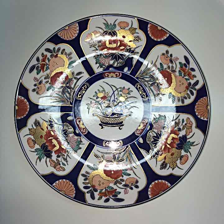 ☆骨董品 哲山作 大皿☆