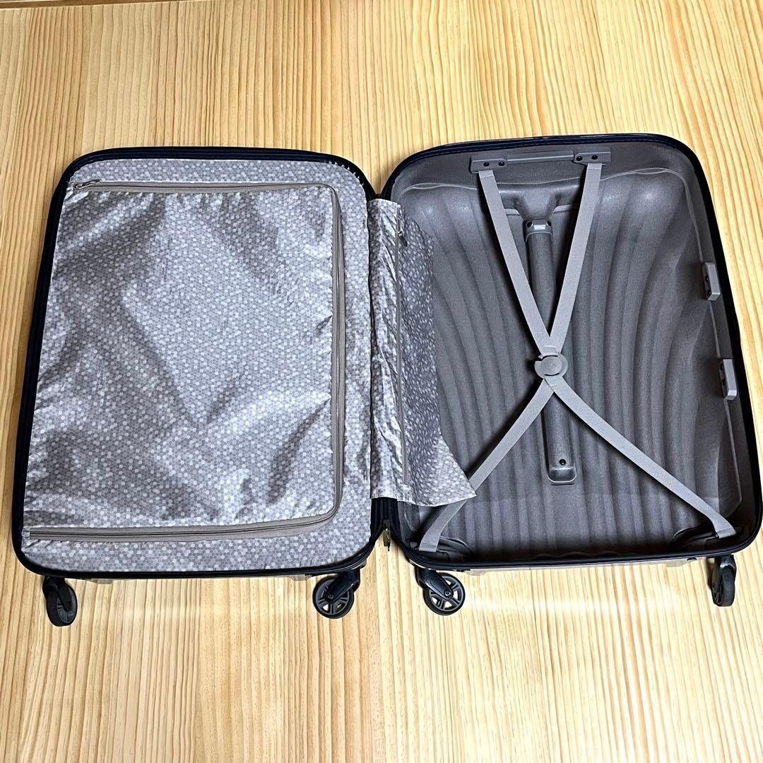 【美品】サムソナイト コスモライト 94L キャリーケース 超軽量 4輪 ブルー