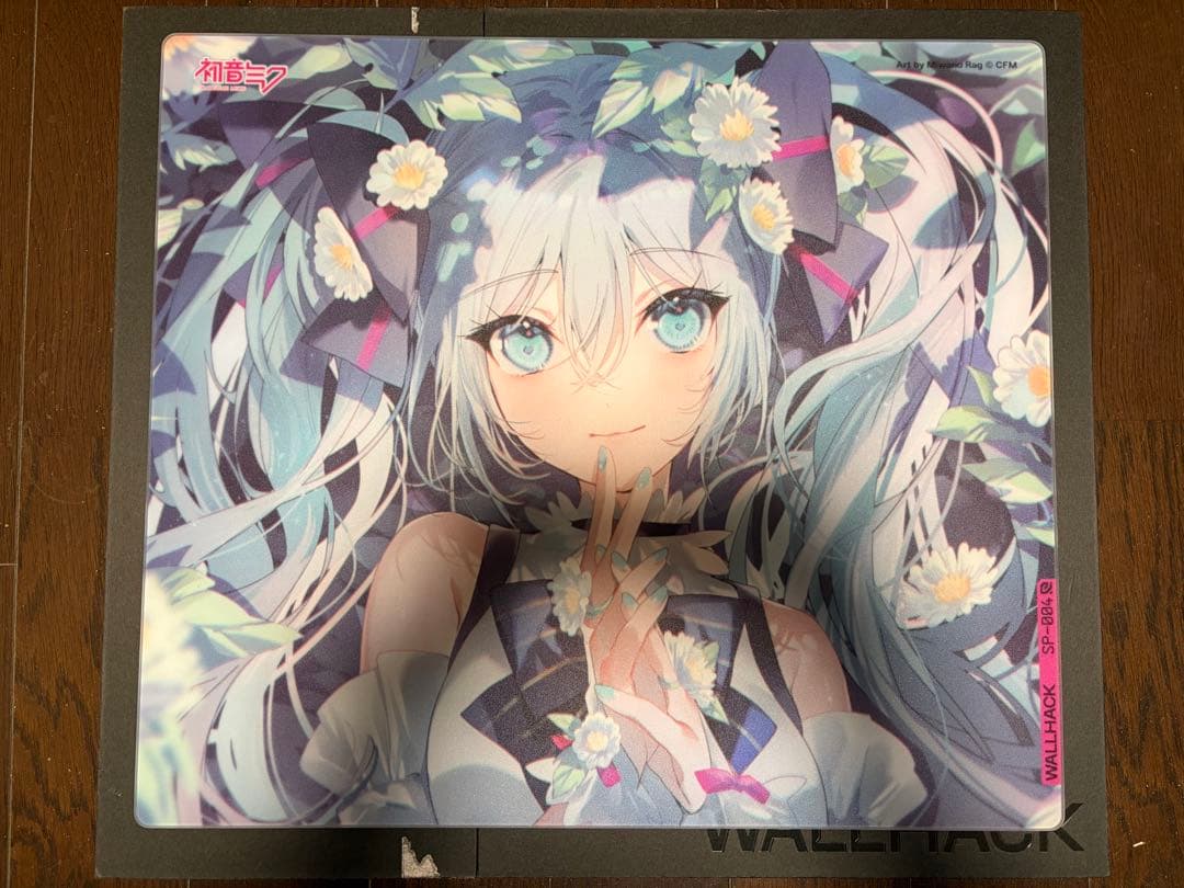 ガラスマウスパッド　初音ミク