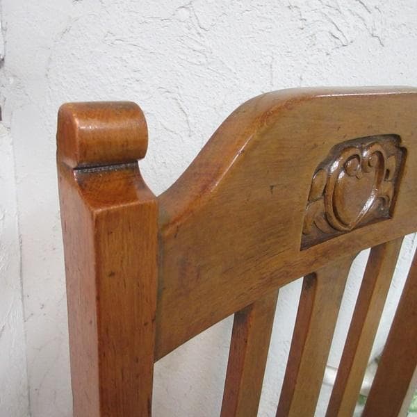 イギリス アンティーク 家具 ダイニングチェア 張りぐるみ椅子 英国 4110d