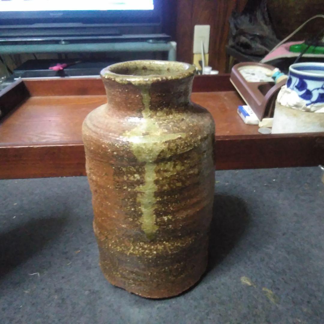 備前焼　花瓶