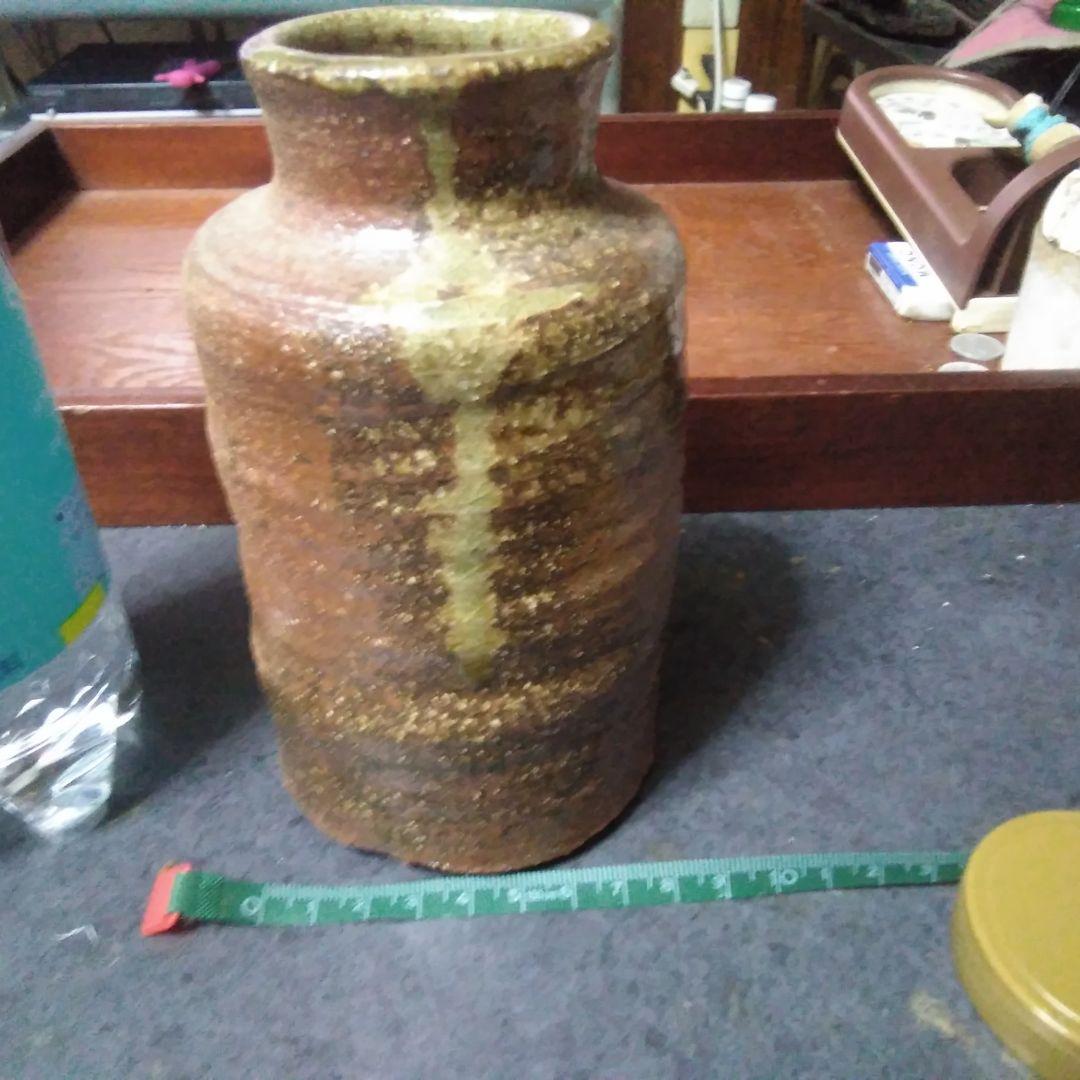 備前焼　花瓶