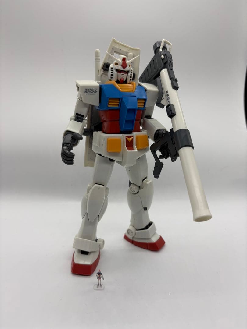 ガンプラ完成品　MG 1stシリーズ14体セット+アクションベース×2