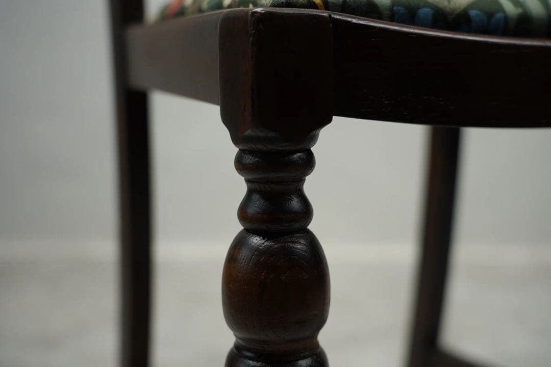 英国　アンティーク　チェア　椅子　ウィリアムモリス　良品　ケルムス　イギリス