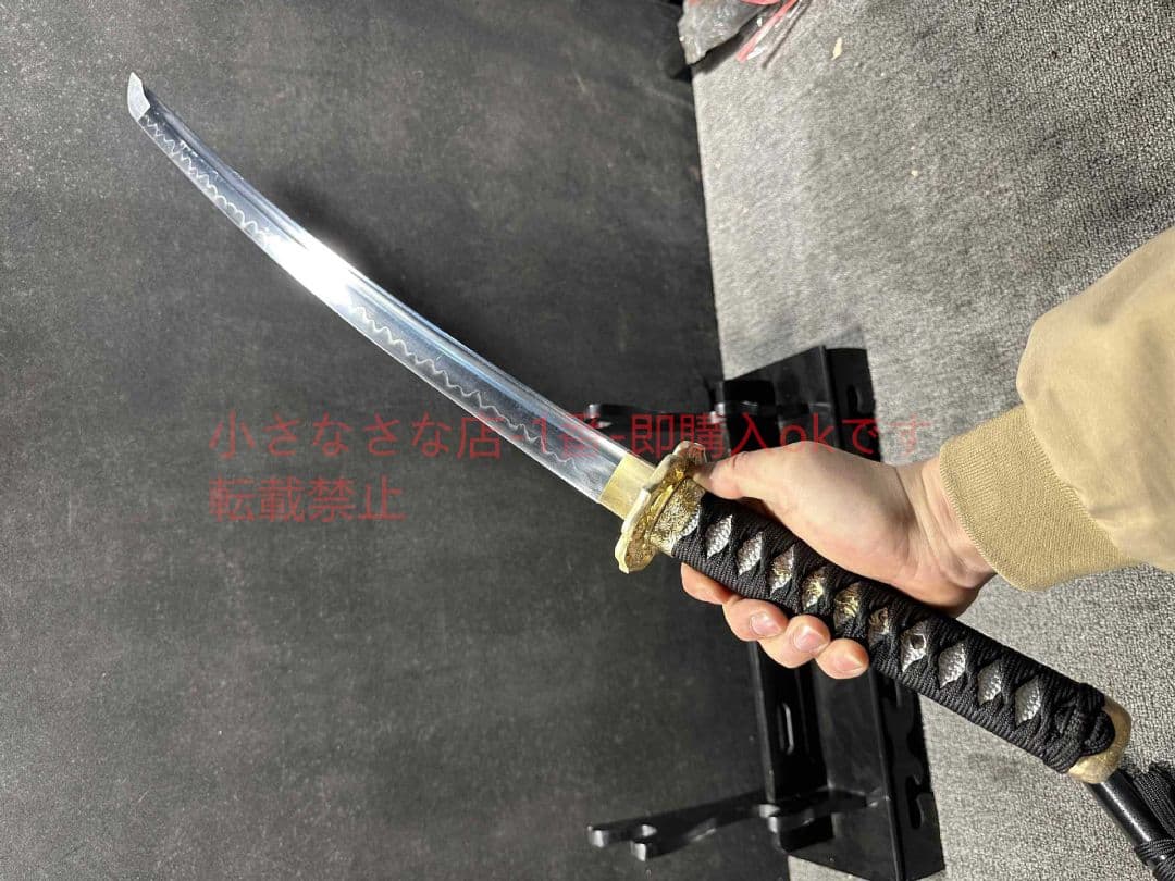 20インチ中タイプT10焼刃武士打刀波 古兵器 武具 刀装具 日本刀模造刀居合刀