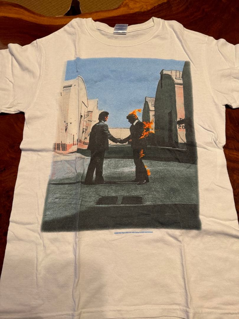 PINKFLOYD 白GILDANTシャツサイズS2008年コピーライト入り美品