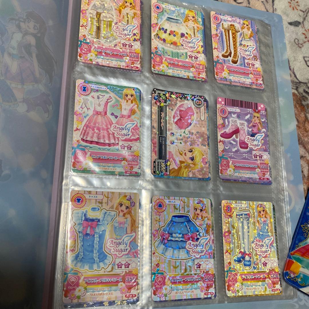 アイカツグッズまとめ売り　カード　パスケース　クリアファイルなど