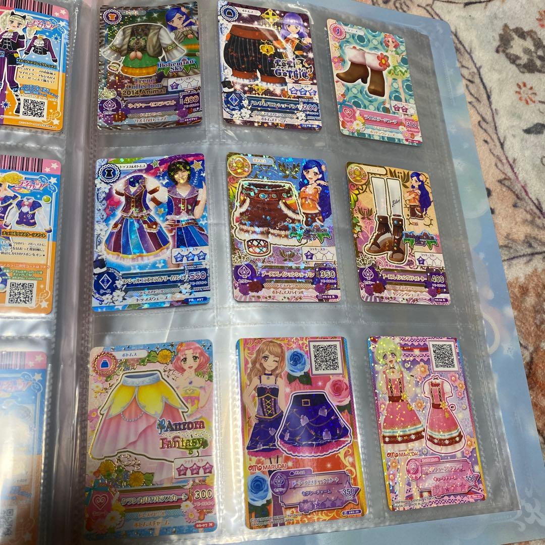 アイカツグッズまとめ売り　カード　パスケース　クリアファイルなど