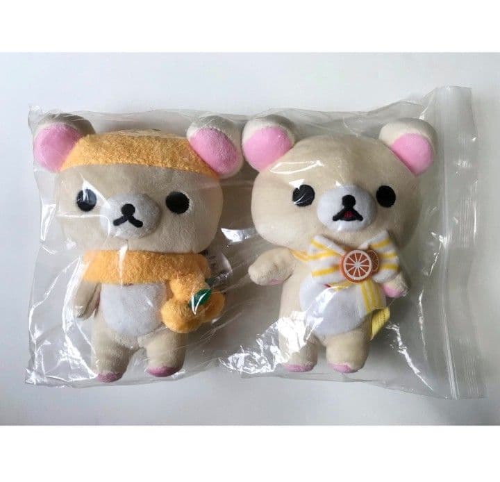【新品】サンエックス リラックマ オレンジ ぬいぐるみ 2個セット コリラックマ