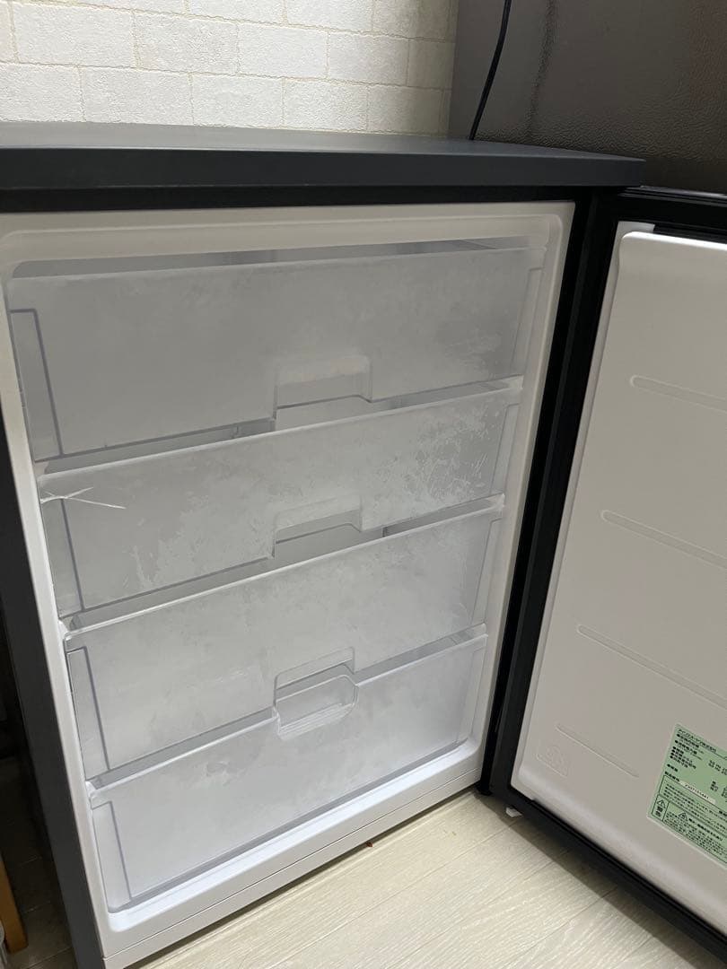 アイリスオーヤマ 66L 奥行スリム冷凍庫　IUSN-7A-B 2023年製