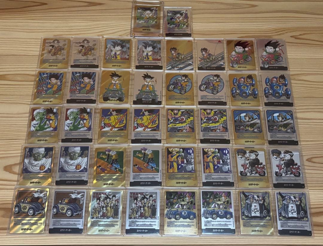 マンガブースター01 エナジーマーカー　金　銀　42枚コンプリート