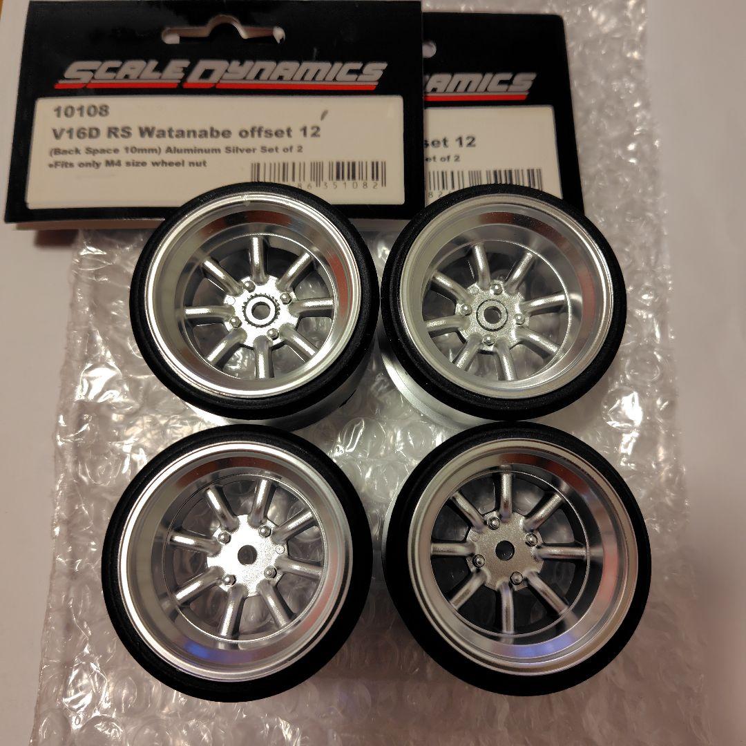 スケールダイナミクス RS Watanabe ホイールセット 12mm 4本