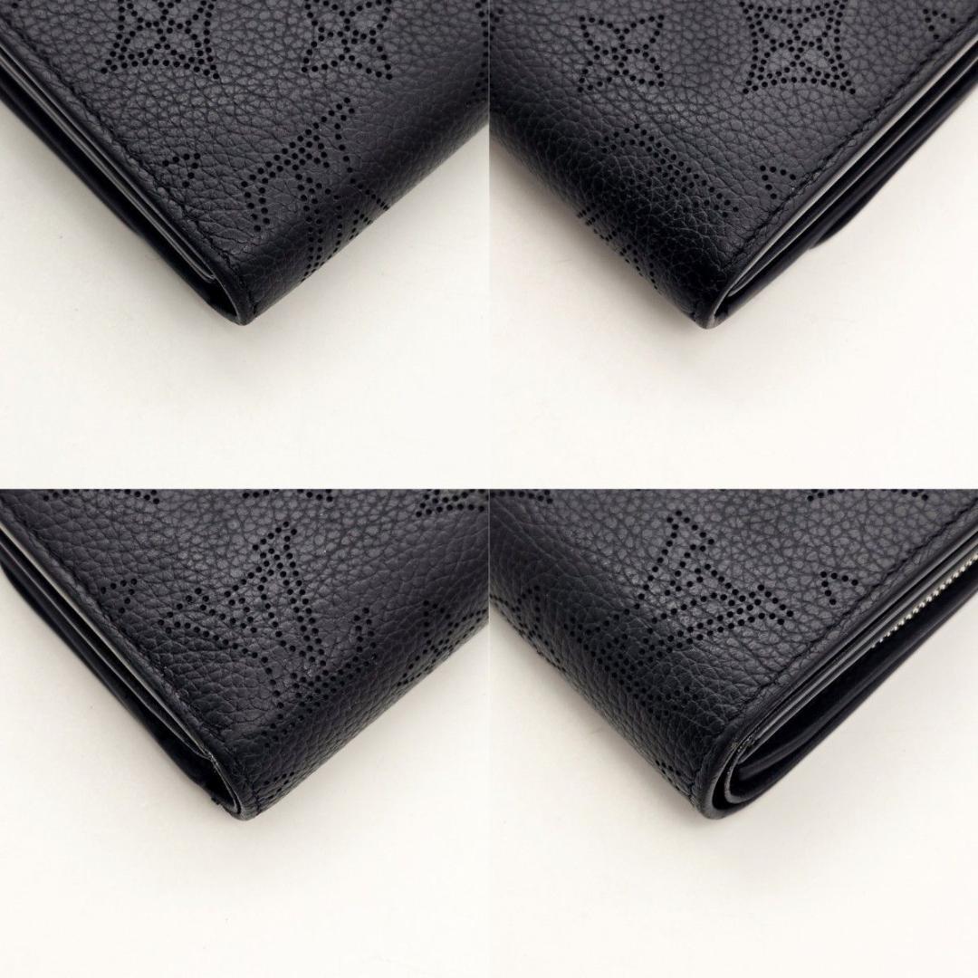 るん ルイヴィトン 財布 イリス コンパクト マヒナ ブラック A707