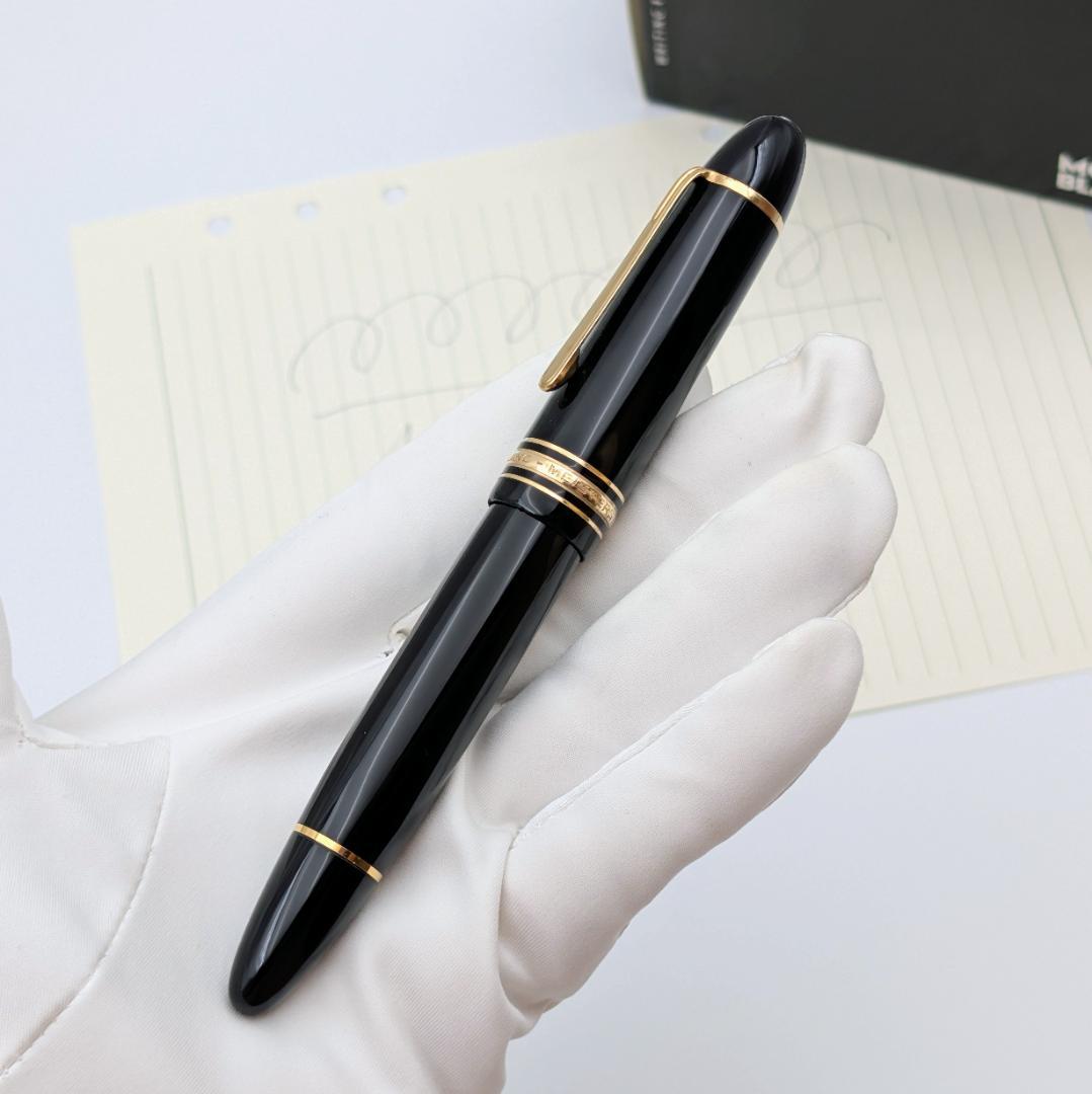 美品 モンブラン マイスターシュテュック 149 万年筆 14C 中白 F相当