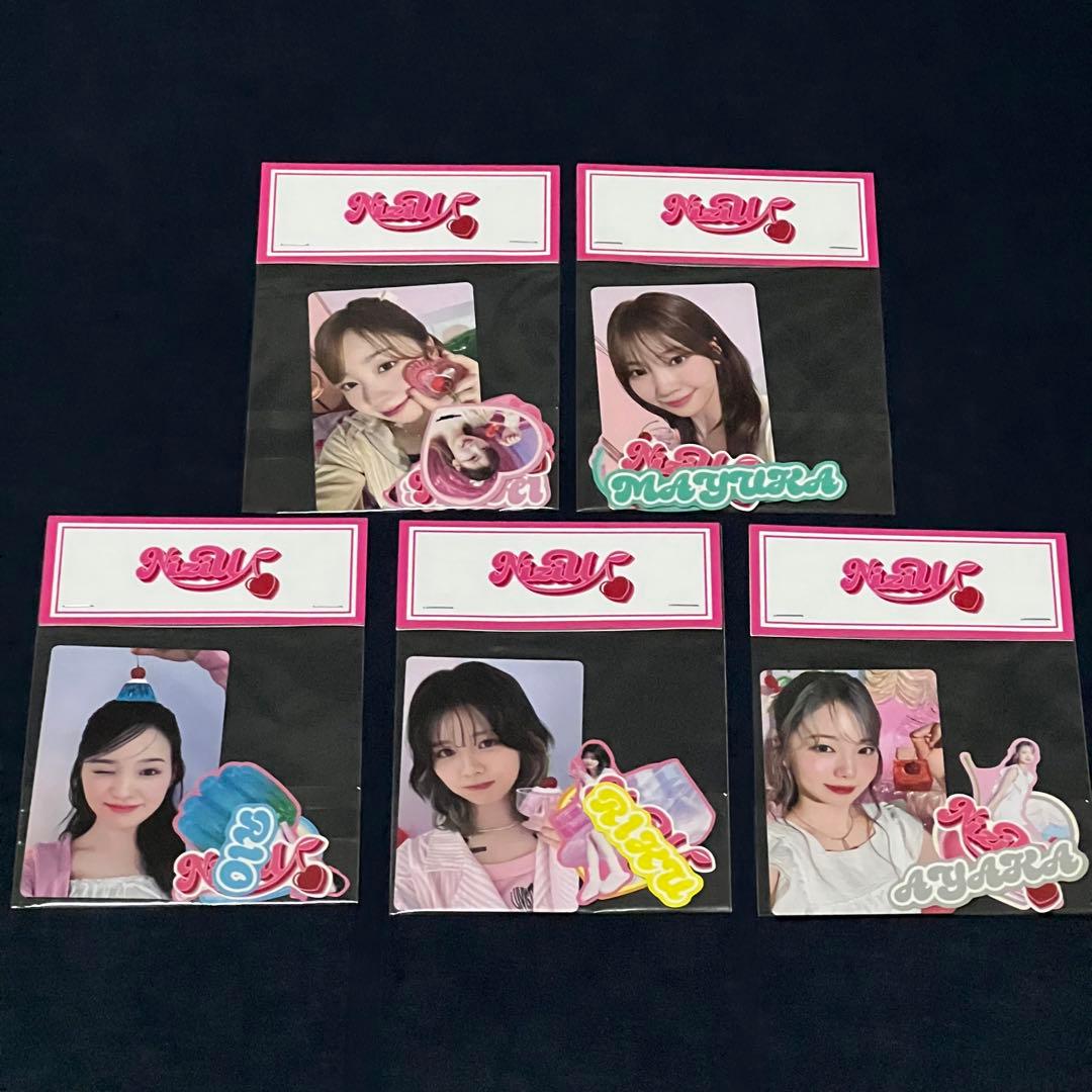 NiziU ステッカーセット　5点セット