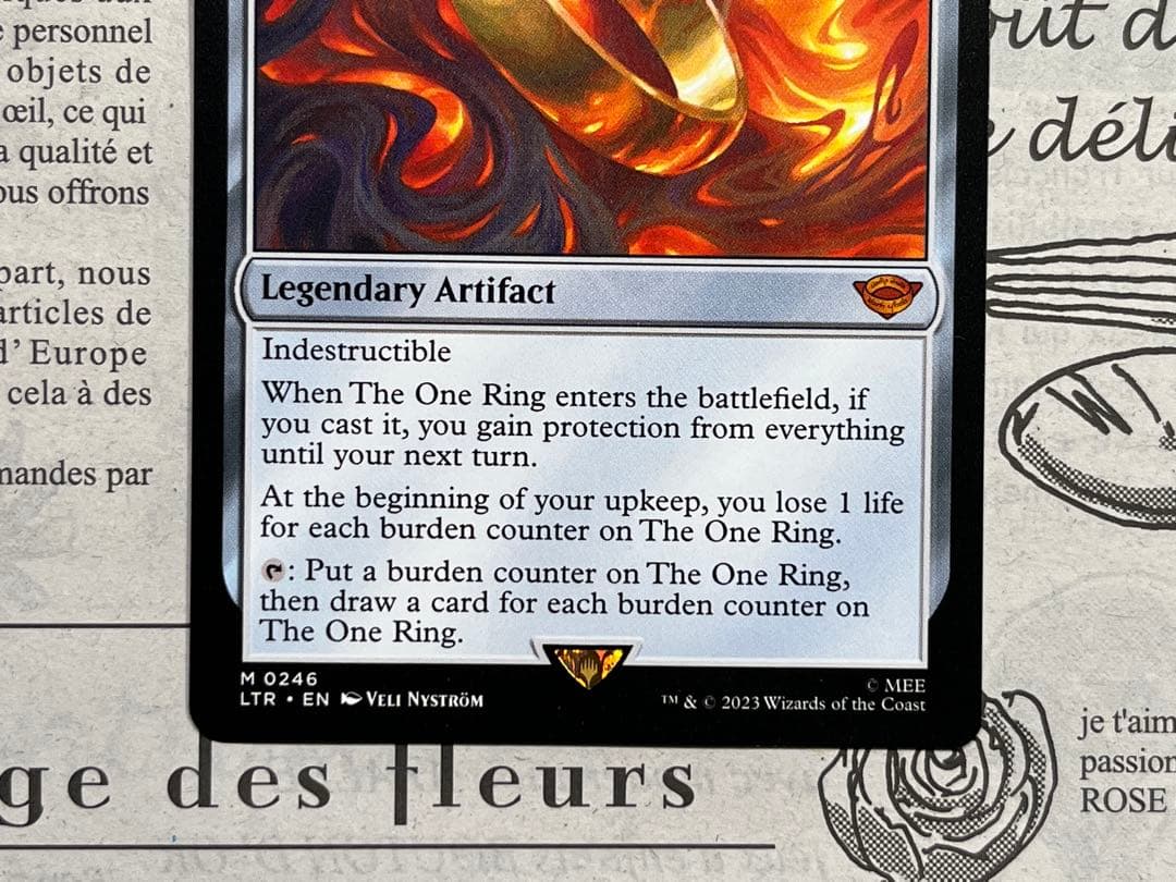 一つの指輪 / The One Ring 英語