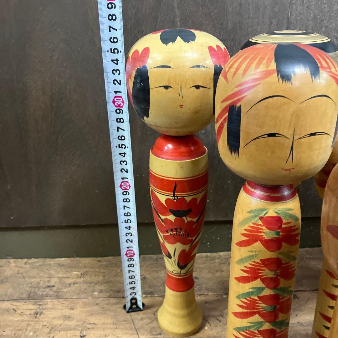 D-3 昭和レトロ 【希少/まとめて】伝統こけし 12体セット 大量コレクション