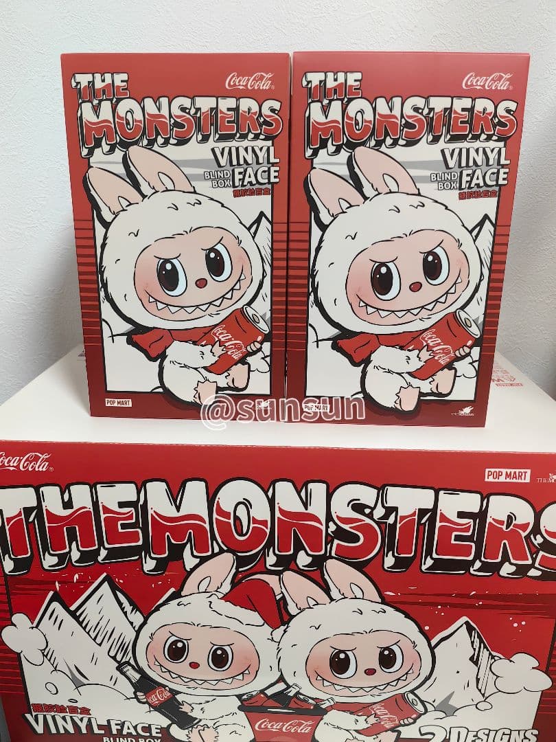 プ*ィ様 POP MART LABUBU コカ·コーラ 新品未開封2個セット