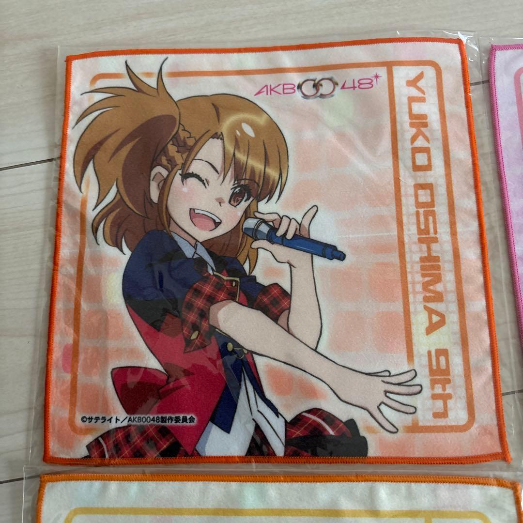 AKB0048 マイクロファイバーミニタオル 一番くじ フェイスタオル