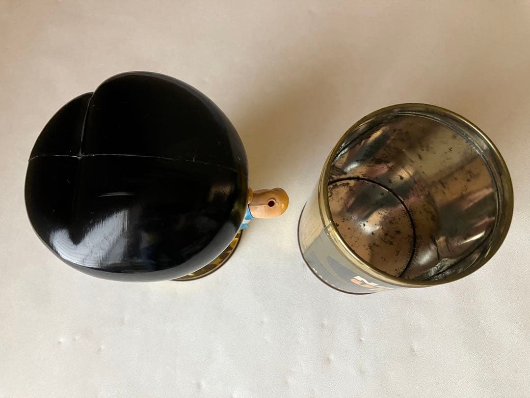 ナショナル坊や　のぼり旗付　全長約35cm　非売品　昭和レトロ