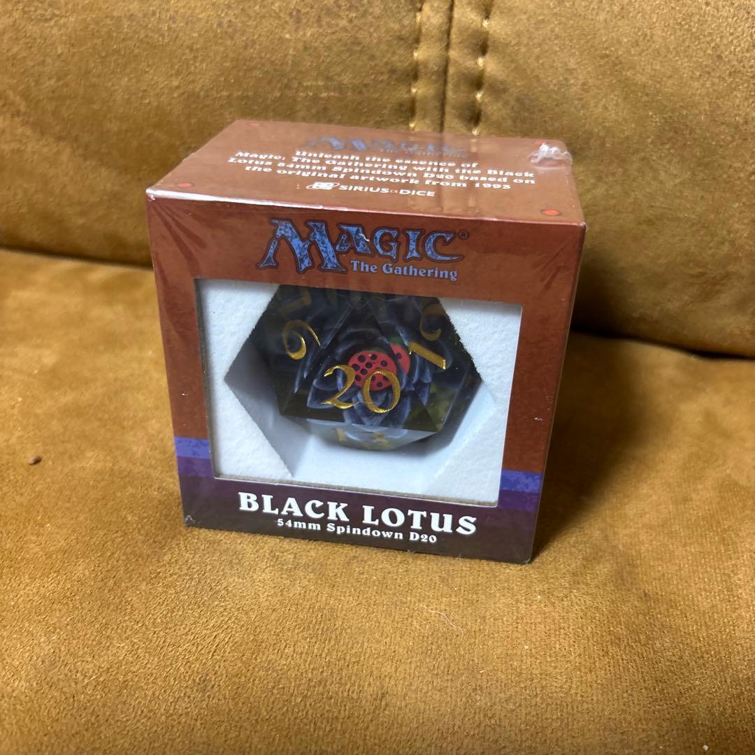 MTG ブラックロータス スピンダウン 54㎜ 20面ダイス