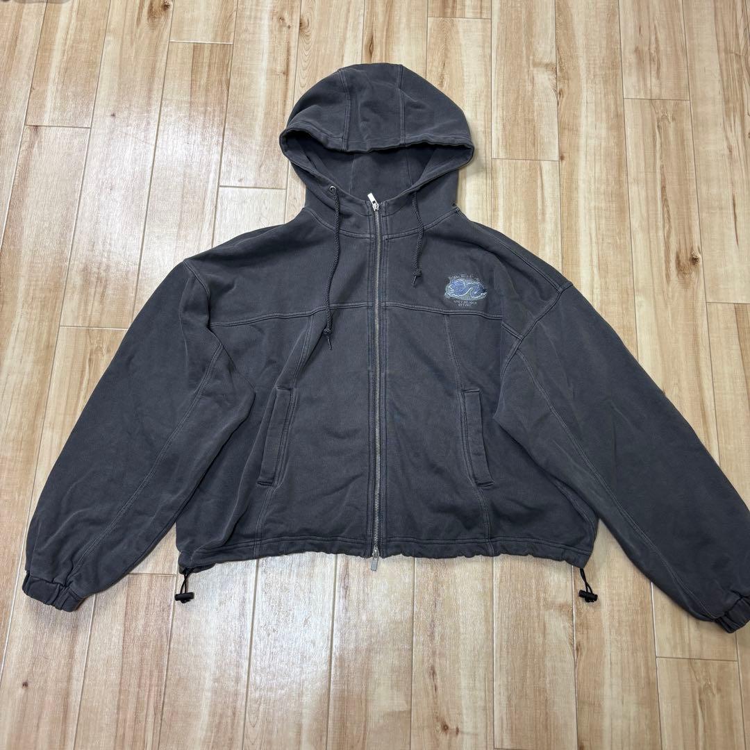 眠眠ずとまよ　ずっと真夜中でいいのに　陰陽パーカー　ダブルジップ　ジャケッ