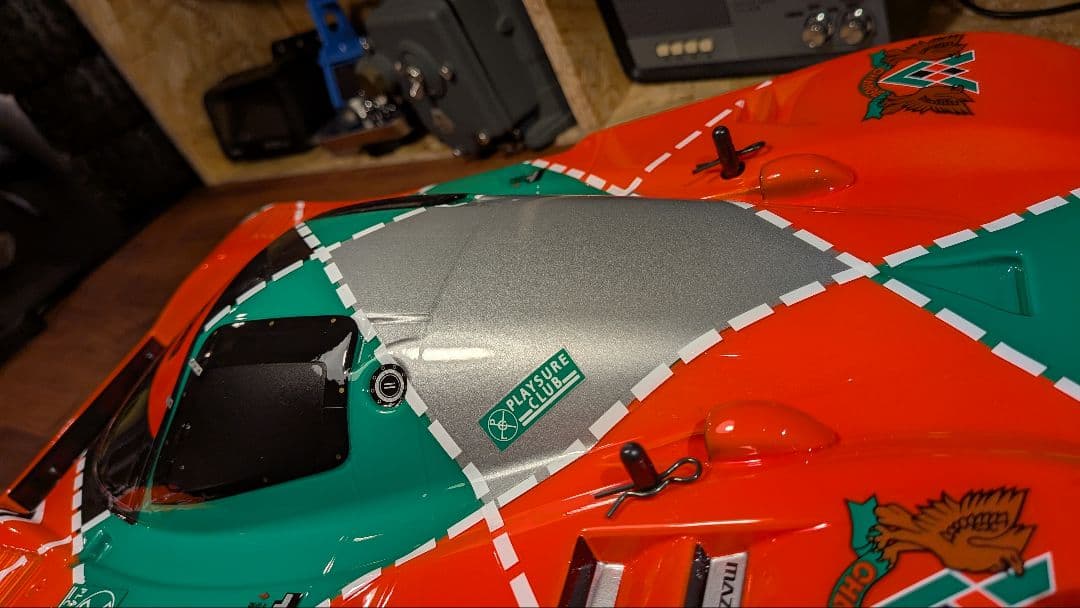 タミヤMazda 787B 1/10 　塗装済み完成品メカレス