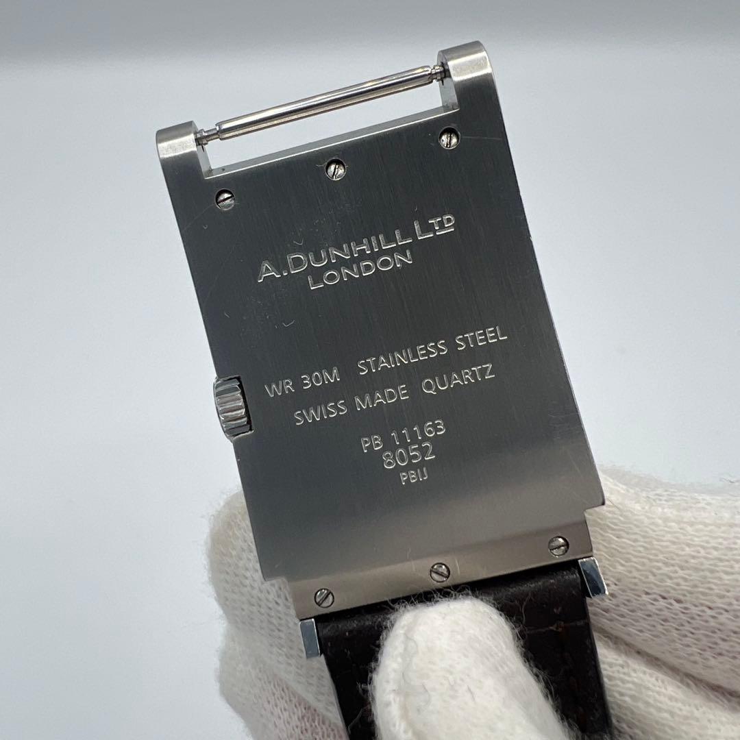 ダンヒル 腕時計 クォーツ シルバー