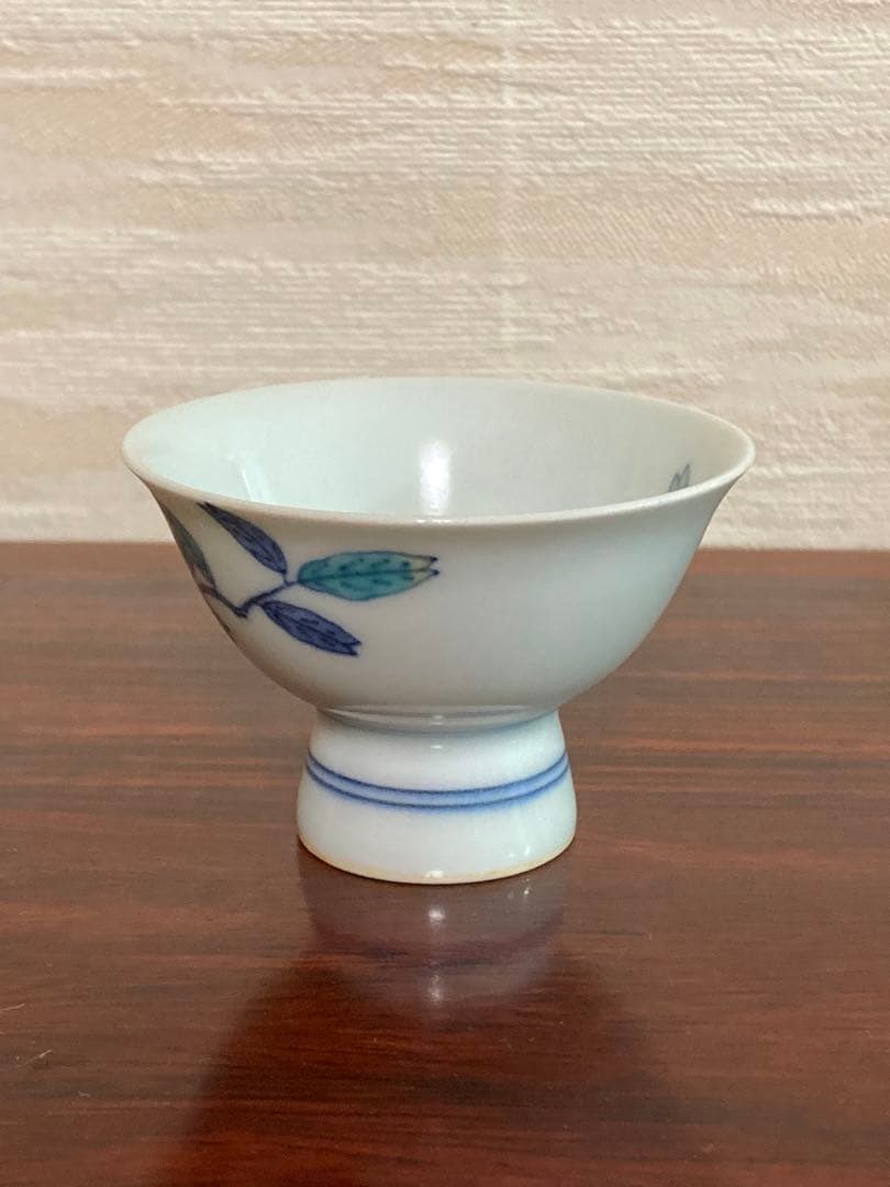 今右衛門　錦柘榴絵酒器