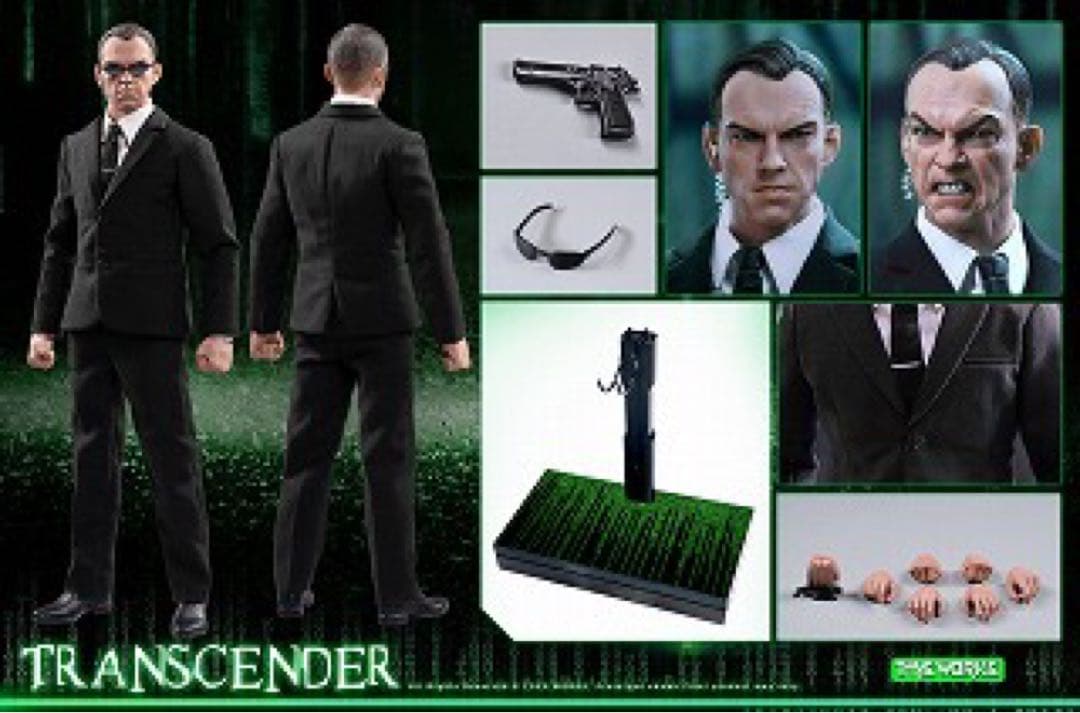 マトリックス エージェント・スミス 1/6 スケール アクション フィギュア