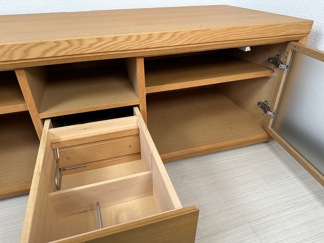 カリモク テレビボード テレビ台 TV台 ローボード コンセント付 ※i1※