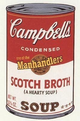 限定 Campbells Soup II/10枚セット 証明書付/ウォーホル