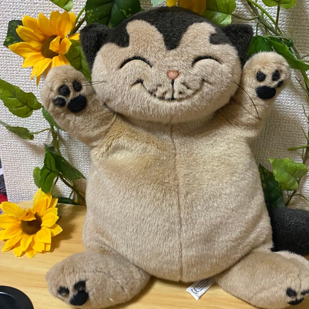【激レア】　美品　猫のヤーコプ　ぬいぐるみ　猫　セキグチ