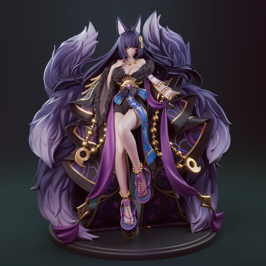 1/8 未塗装未組立 フィギュア ガレージキット 武蔵 アズールレーン