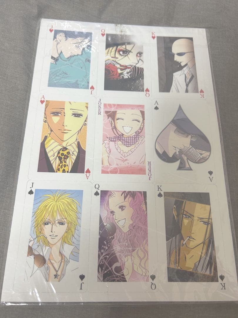 【新品未開封】NANA 矢沢あい 2017年Cookie雑誌付録トランプ　希少