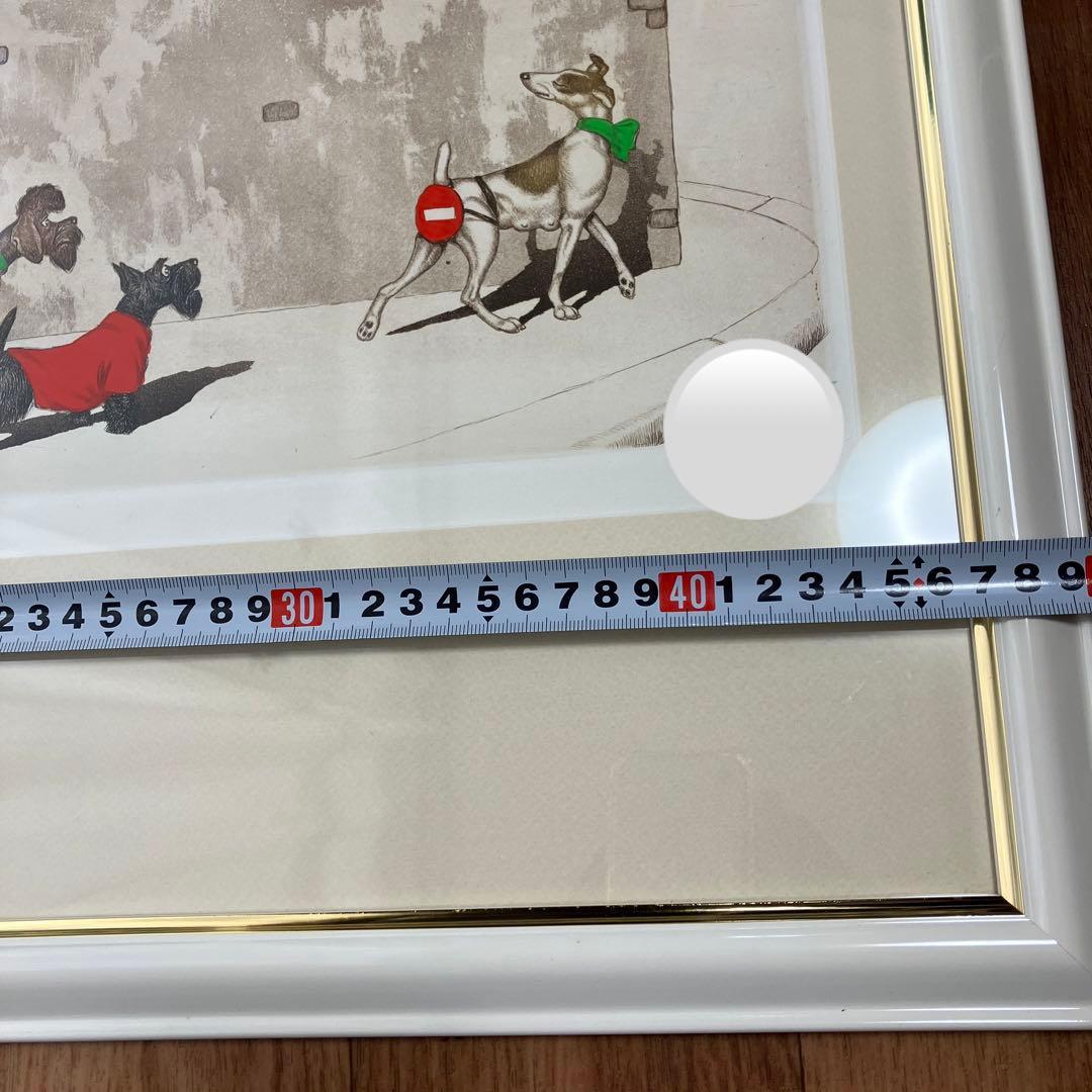 ボリス・オクライン　本人サインあり　美品　銅版画　エッチング