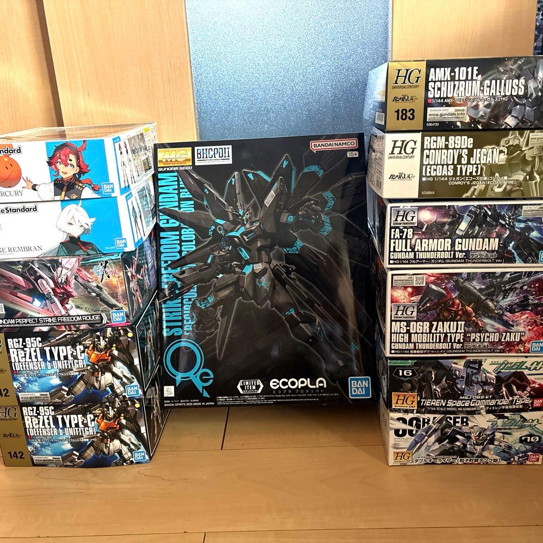 MG HG 限定品等 未組立ガンプラ まとめ売り