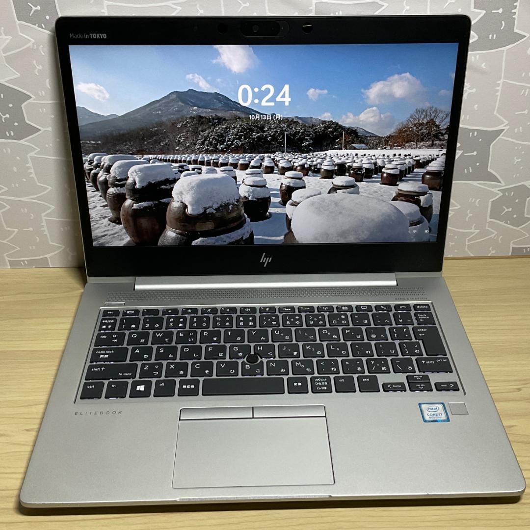 美品＞ HP EliteBook i7/16G/新SSD512G/Office