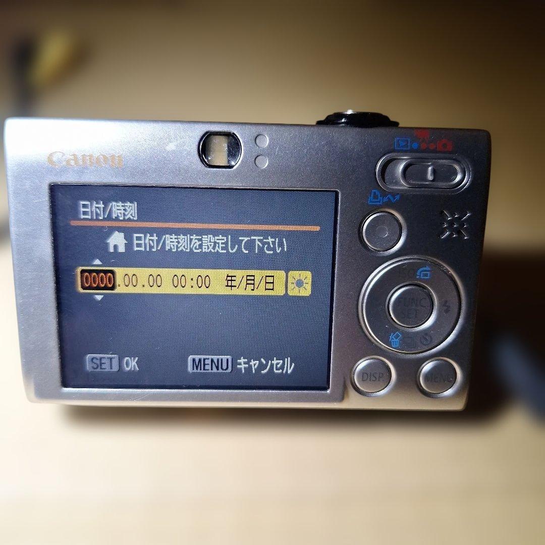 【通電確認済み】Canon デジタルカメラ 付属品つき【ジャンク品】