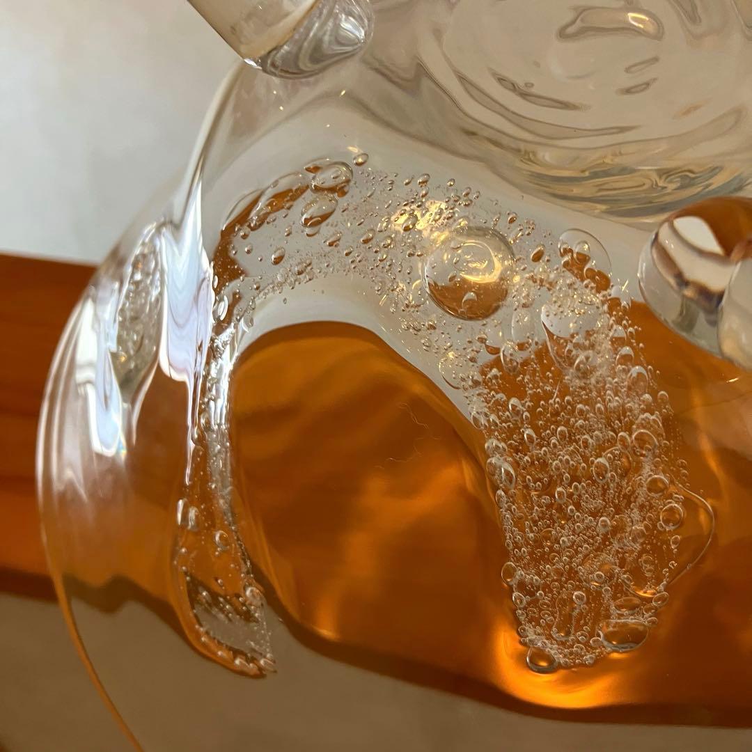 吹きガラス ガラスボウル ガラスのうつわ 作家もの