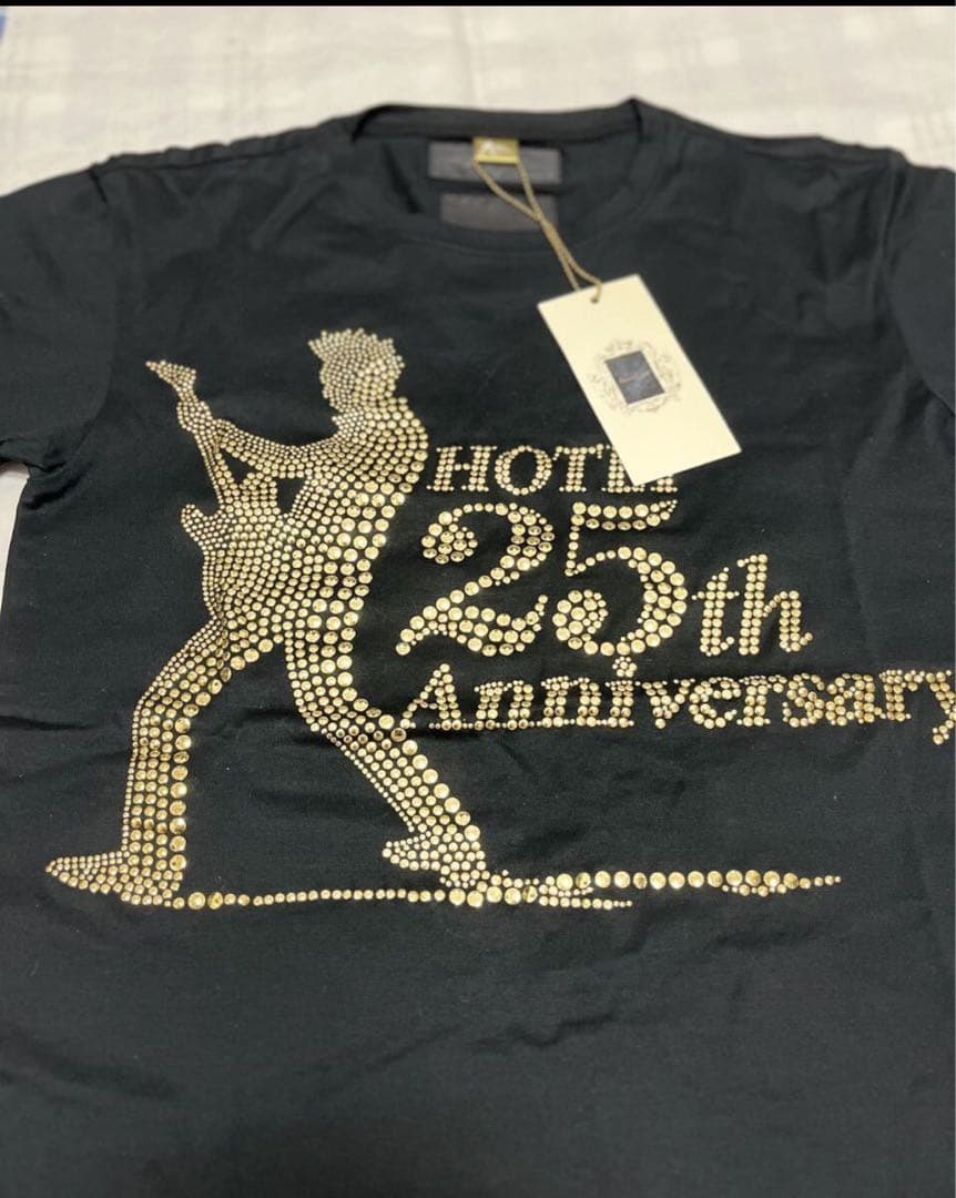 布袋寅泰 25th Tシャツ DRESS CAMPスワロフスキー バック付