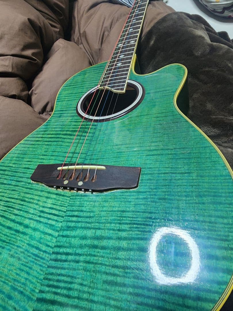 Cadenza EA-40 CB アコースティックギター　グリーン