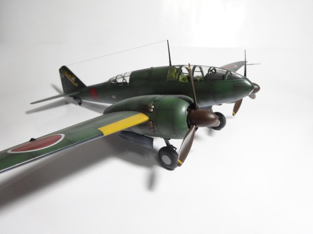 タミヤ1/48「百式司令部偵察機Ⅲ」完成品