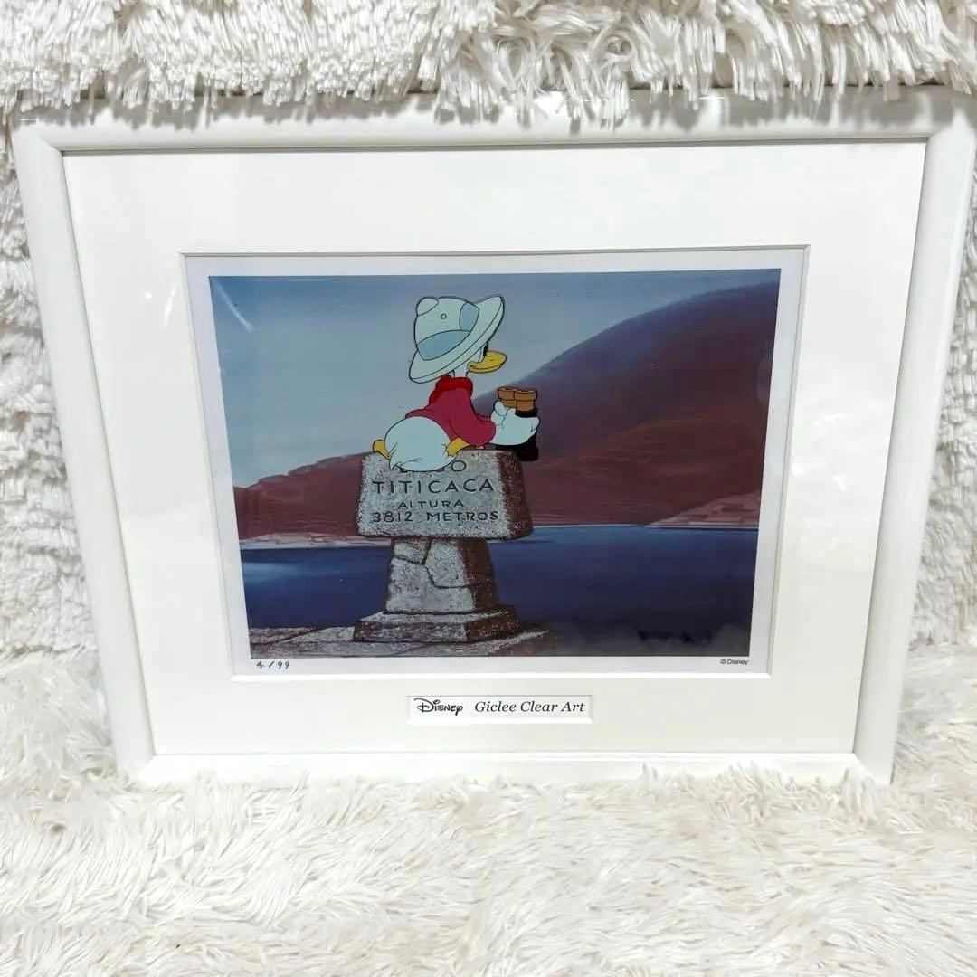 限定99部　ディズニーアートコレクション　ジクレー　ドナルド